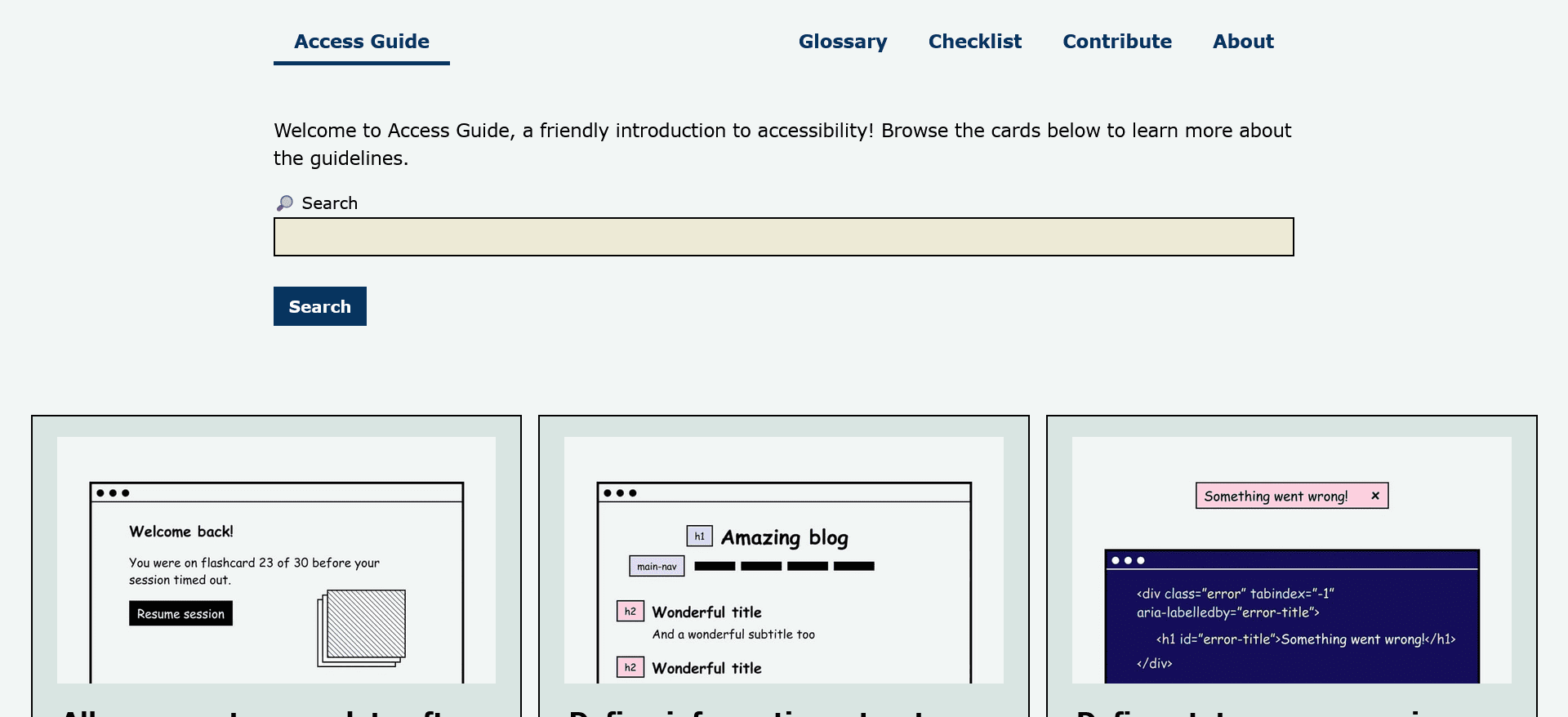 Access Guide