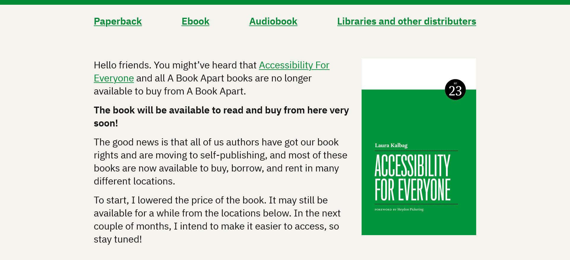 Accessibility For Everyone