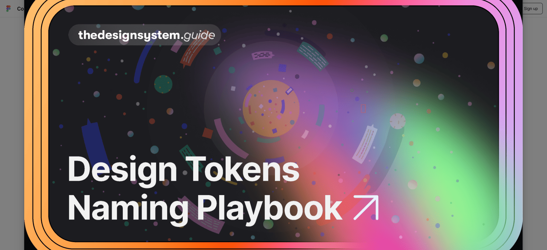 Design Tokens Naming Playbook