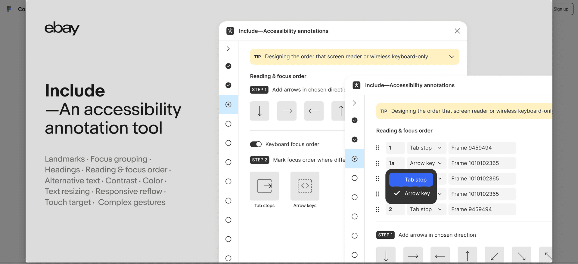 Include – Accessibility Annotations by Ebay