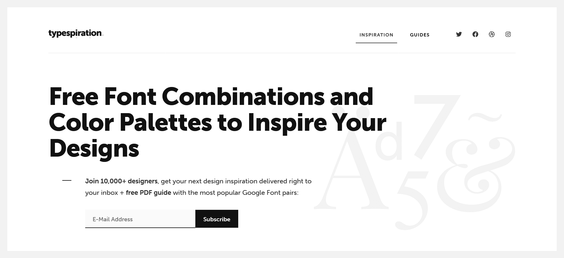typespiration